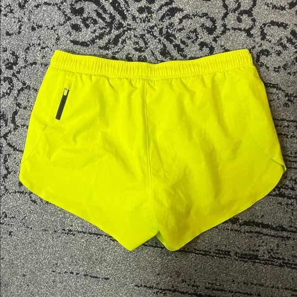 Stio Women's Bright Yellow Athletic Shorts | Size Medium - Picture 3 of 5